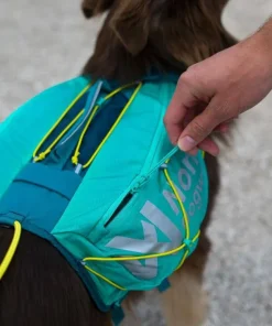 Best Non-stop Dogwear Trail Light Dog Backpack Teal