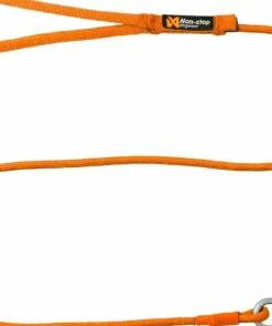 Best Non-stop Dogwear Trekking Rope Leash Orange