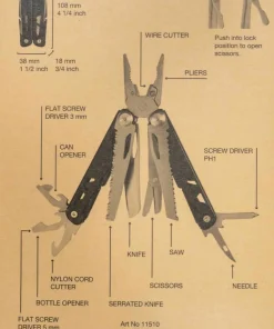 Sale Nordic Pocket Saw Multitool 13 Black