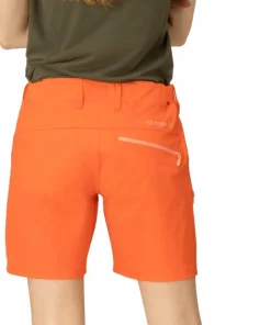 Sale Norrøna Women's Falketind Flex1 Shorts Orange Alert