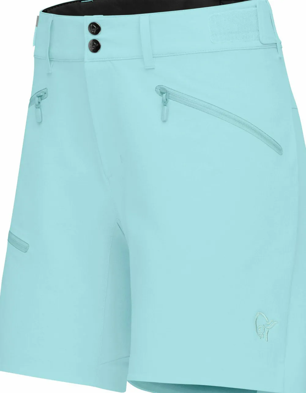 Clearance Norrøna Women's Falketind Flex1 Shorts Aqua Haze
