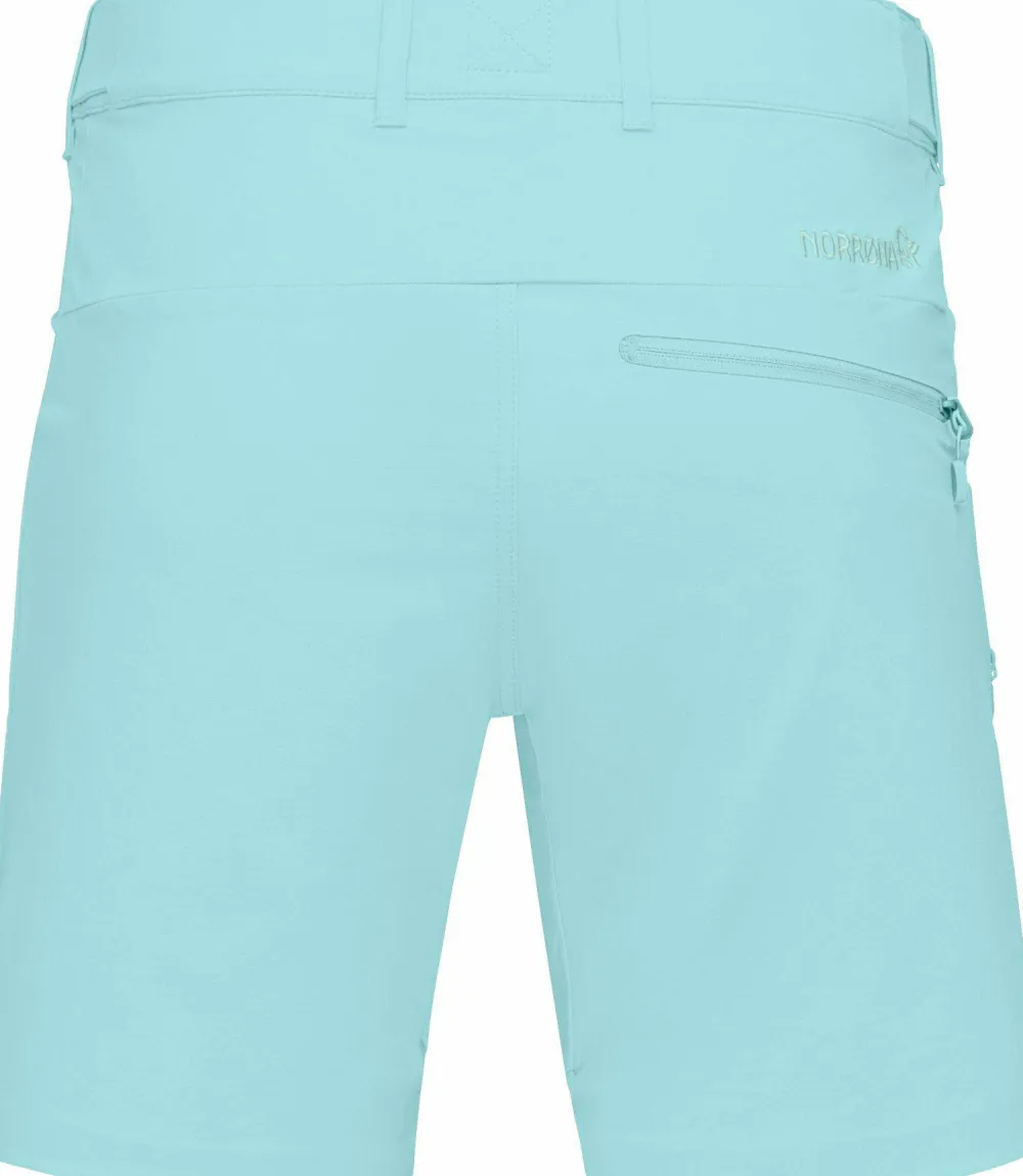 Clearance Norrøna Women's Falketind Flex1 Shorts Aqua Haze