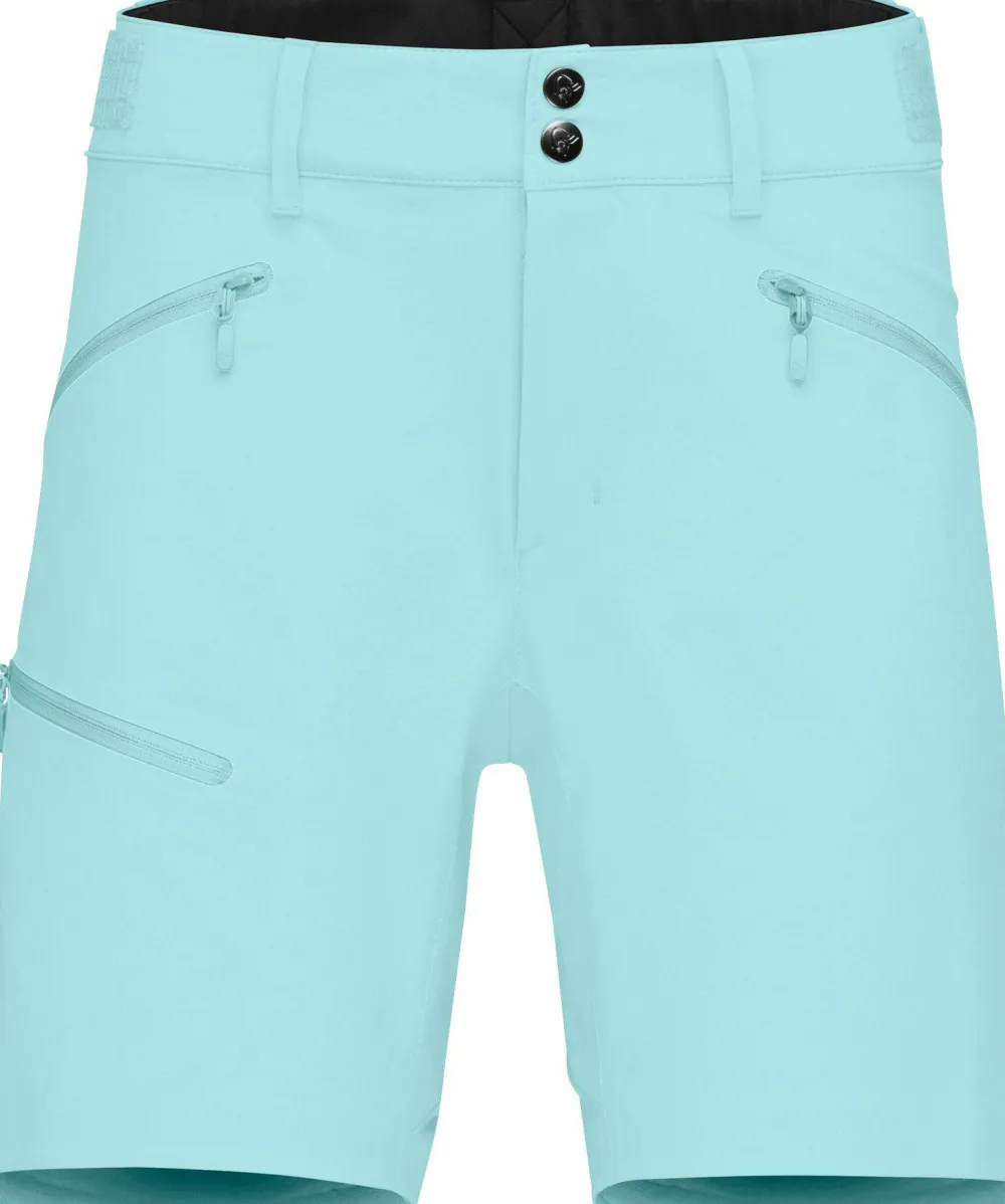 Clearance Norrøna Women's Falketind Flex1 Shorts Aqua Haze