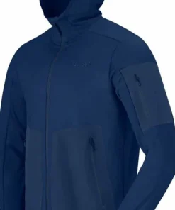 Online Norrøna Men's Falketind Warm Stretch Hood Blue Indigo Night