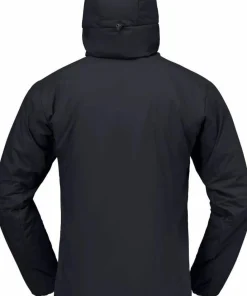 Sale Norrøna Men's Femund Thermo60 Zip Hood Caviar Black
