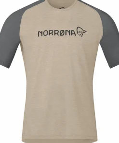 Online Norrøna Men's Fjørå Equaliser Lightweight T-Shirt Winter Twig/Beluga