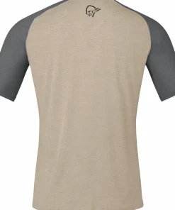 Online Norrøna Men's Fjørå Equaliser Lightweight T-Shirt Winter Twig/Beluga