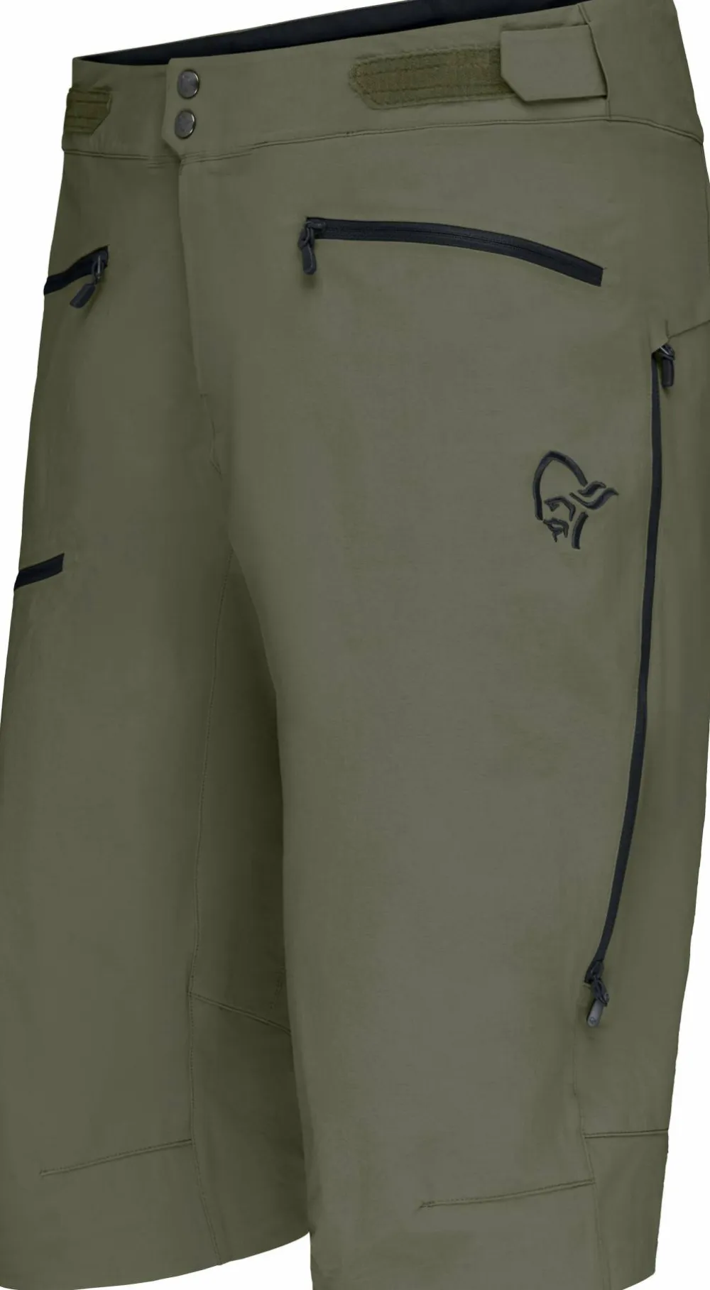 Clearance Norrøna Men's Fjørå Flex1 Shorts Olive Night