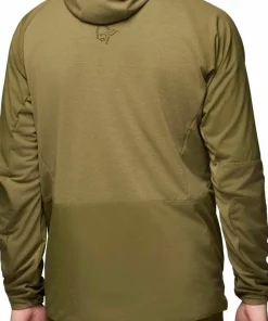 Online Norrøna Men's Møre Octa Zip Hood Dark Olive