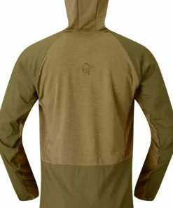 Online Norrøna Men's Møre Octa Zip Hood Dark Olive