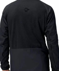 New Norrøna Men's Møre Octa Zip Hood Caviar