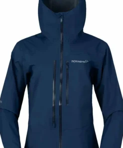 New Norrøna Women's Falketind Dri1 Jacket Indigo Night
