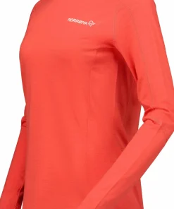 Best Norrøna Women's Falketind EqualiserUll Long Sleeve Paprika