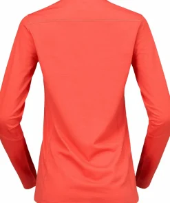 Best Norrøna Women's Falketind EqualiserUll Long Sleeve Paprika