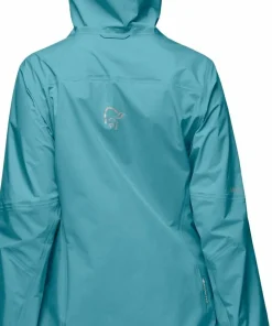 Clearance Norrøna Women's Falketind GORE-TEX Jacket Brittany Blue