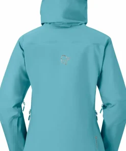 Clearance Norrøna Women's Falketind GORE-TEX Jacket Brittany Blue