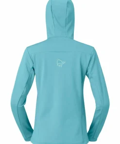Hot Norrøna Women's Falketind Warm Stretch Hood Brittany Blue