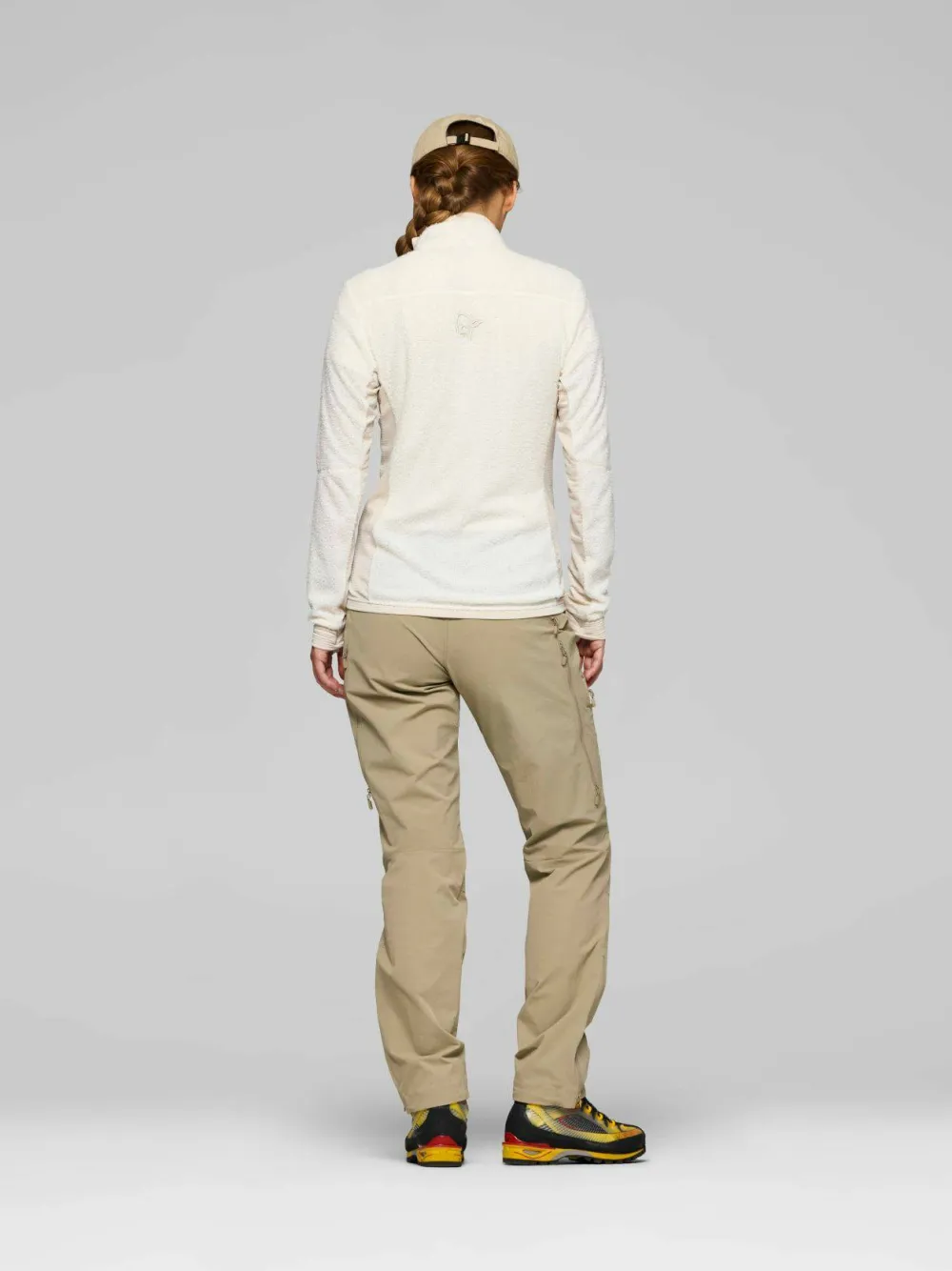 Hot Norrøna Women's Falketind Warm1 Active Jacket Snow White/Oatmeal