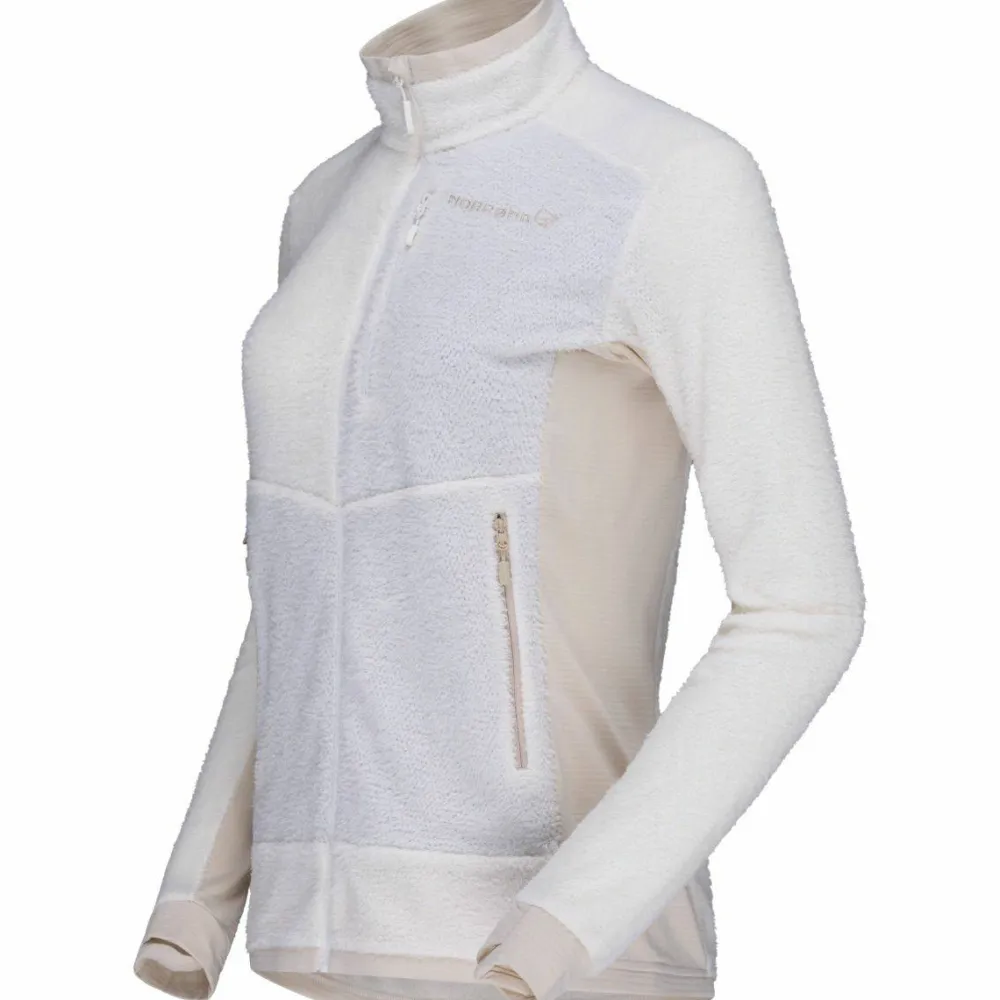 Hot Norrøna Women's Falketind Warm1 Active Jacket Snow White/Oatmeal