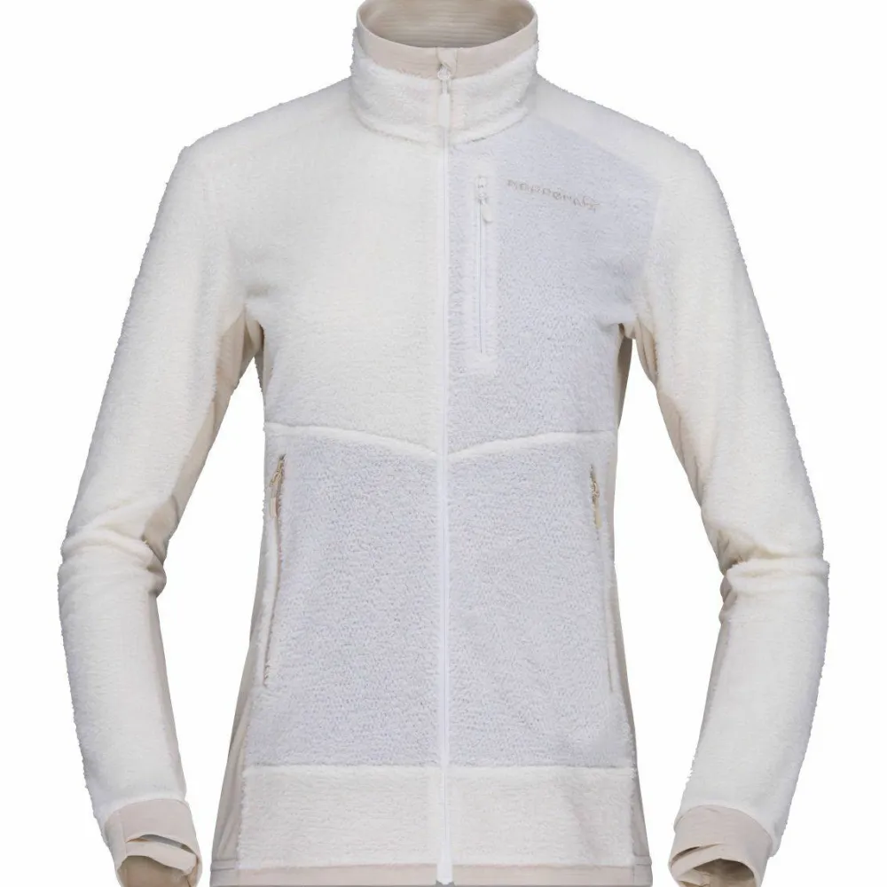 Hot Norrøna Women's Falketind Warm1 Active Jacket Snow White/Oatmeal