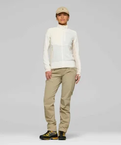 Hot Norrøna Women's Falketind Warm1 Active Jacket Snow White/Oatmeal