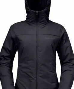Hot Norrøna Womens' Femund Thermo60 Zip Hood Caviar Black