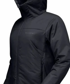 Hot Norrøna Womens' Femund Thermo60 Zip Hood Caviar Black