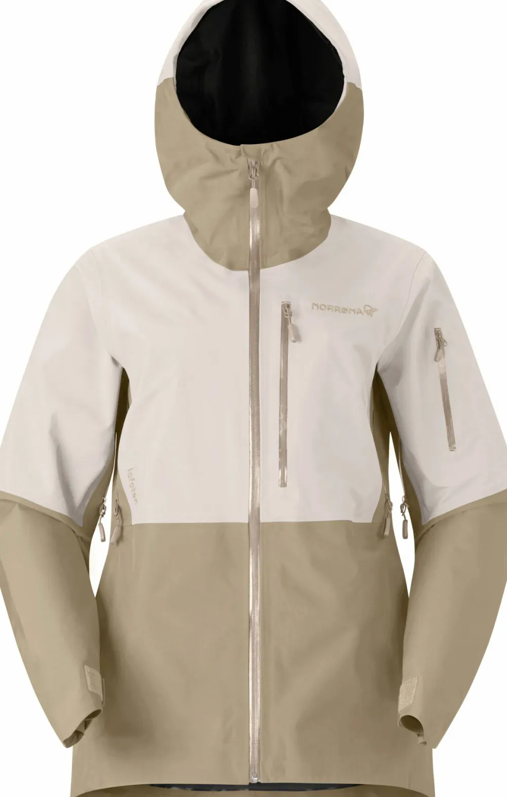 Clearance Norrøna Women's Lofoten GORE-TEX Jacket Oatmeal