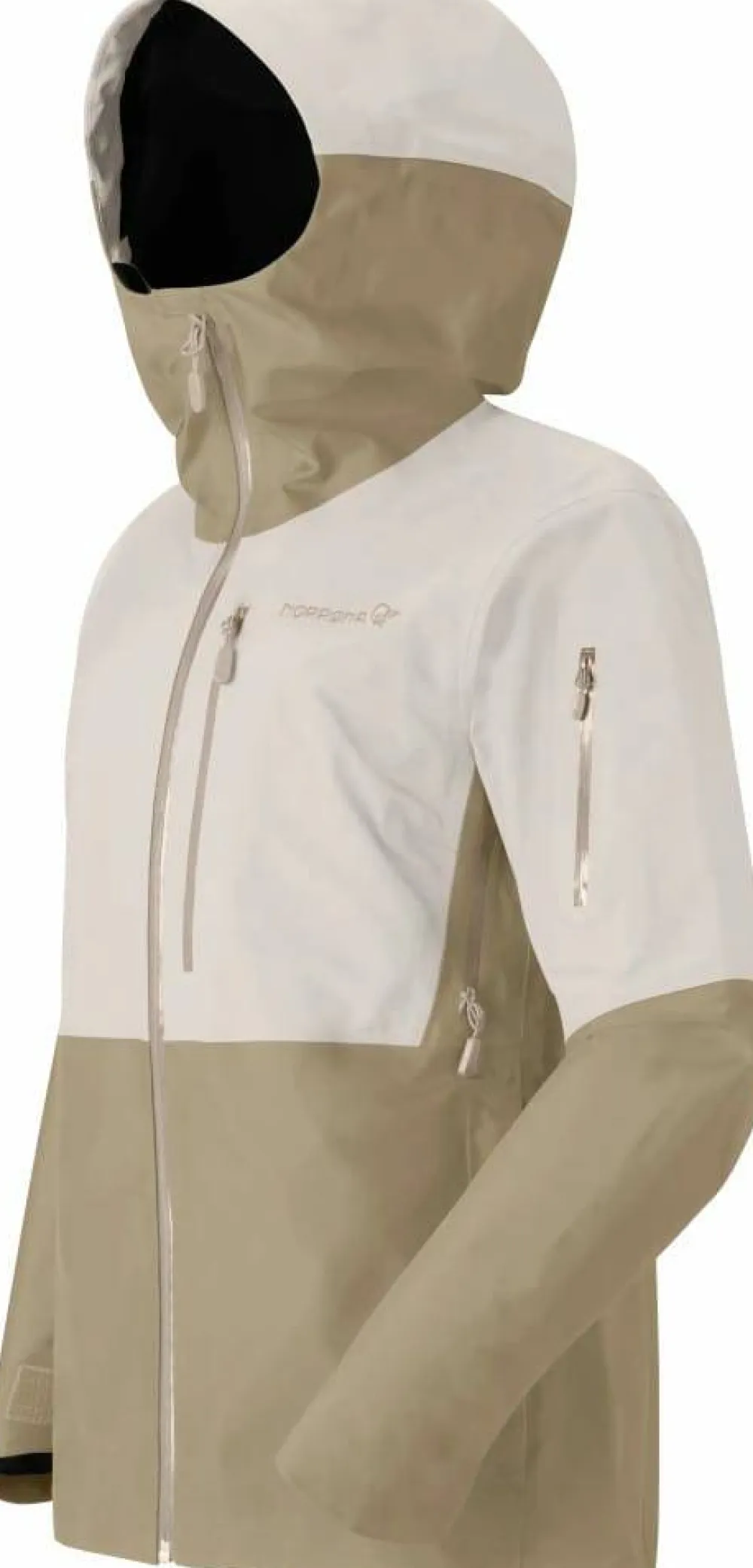 Clearance Norrøna Women's Lofoten GORE-TEX Jacket Oatmeal