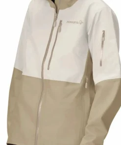 Clearance Norrøna Women's Lofoten GORE-TEX Jacket Oatmeal