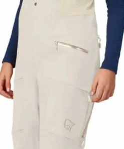 Online Norrøna Women's Møre GORE-TEX Salopette Oatmeal