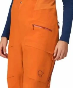 Sale Norrøna Women's Møre GORE-TEX Salopette Gold Flame