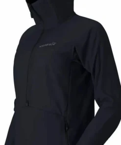 Hot Norrøna Women's Møre Octa Zip Hood Caviar