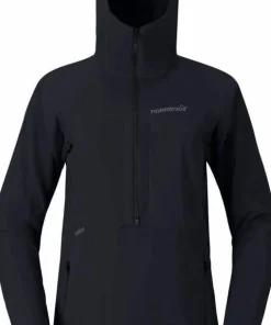 Hot Norrøna Women's Møre Octa Zip Hood Caviar
