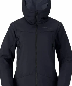 Outlet Norrøna Women's Møre Thermo60 Aero200 Jacket Caviar