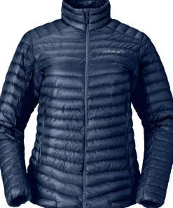 Hot Norrøna Women's Trollveggen Superlight Down Jacket Blue Indigo Night