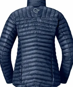 Hot Norrøna Women's Trollveggen Superlight Down Jacket Blue Indigo Night