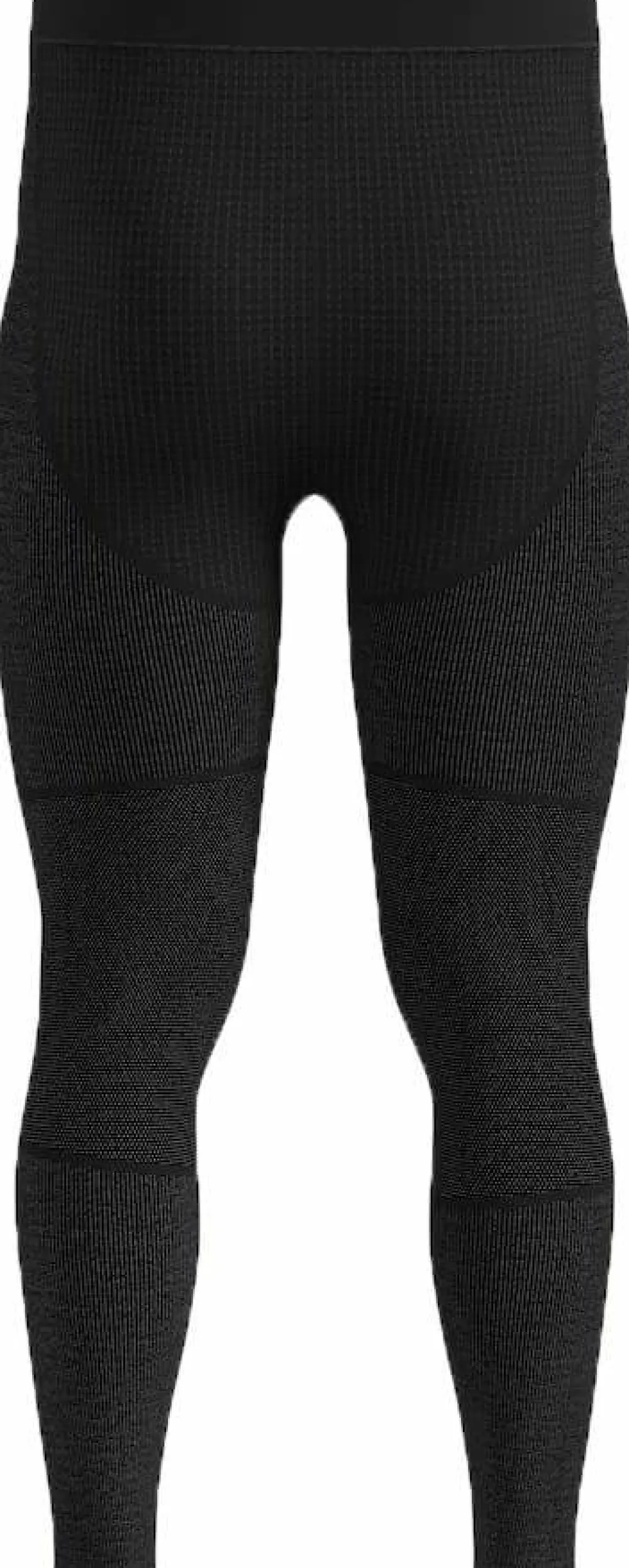 Odlo Men's Seamless Performance Wool full-length base layer bottoms Black