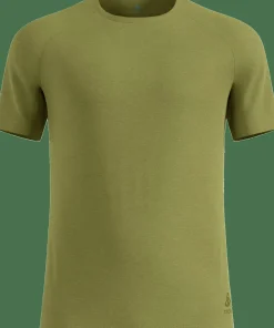 Discount Odlo Men's T-Shirt Crew Neck S/S Essential 365 Guacamole Melange