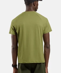 Discount Odlo Men's T-Shirt Crew Neck S/S Essential 365 Guacamole Melange