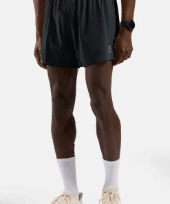 New Odlo Men's Zeroweight 5 Inch Short Inner Brief Black