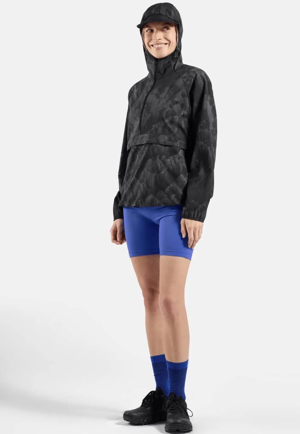 Clearance Odlo Women's Jacket Zeroweight Print Black