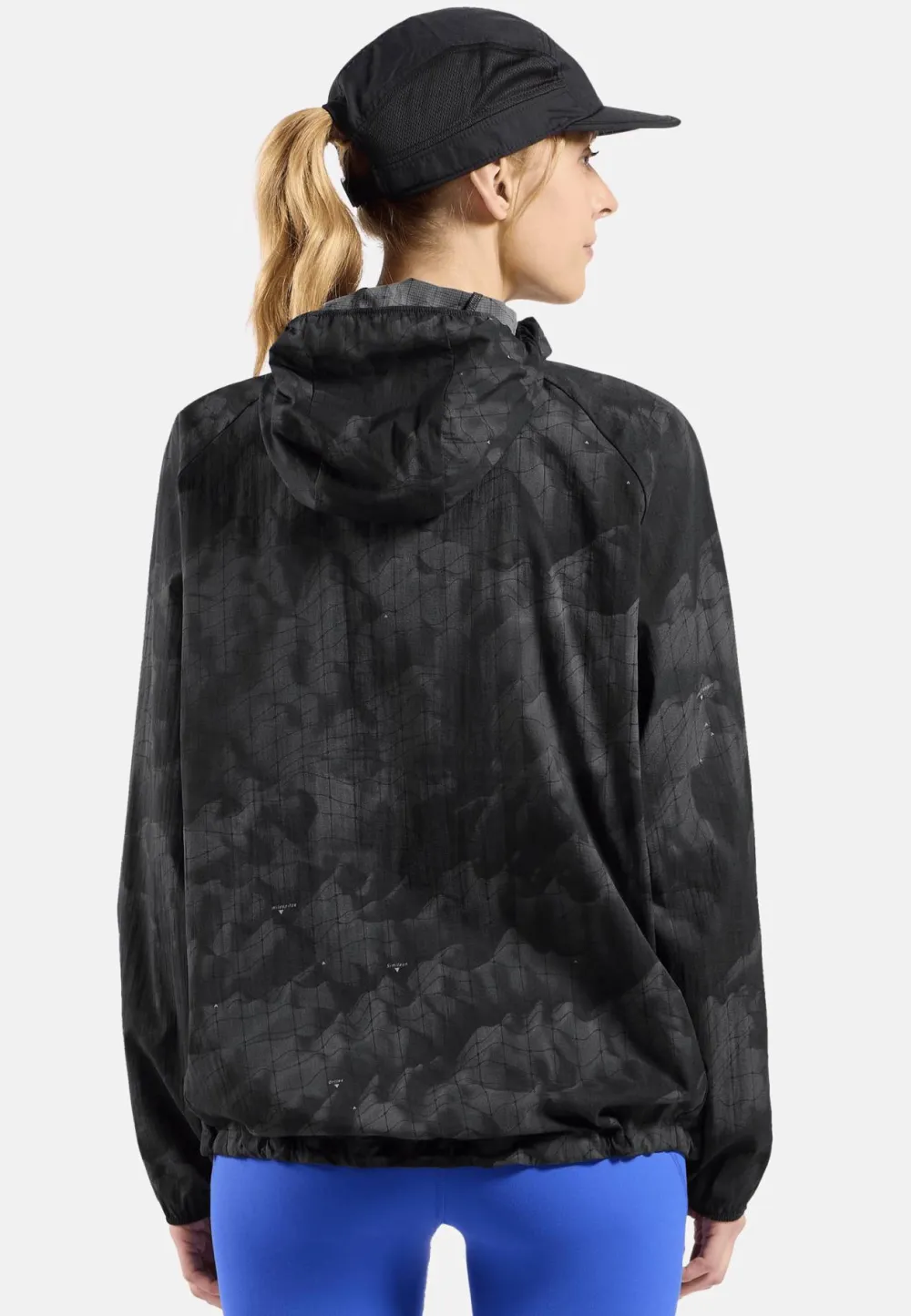 Clearance Odlo Women's Jacket Zeroweight Print Black