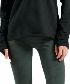 Discount Odlo Women's Essential Thermal Mid Layer 1/2 Zip Black