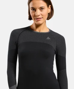 Clearance Odlo Women's Fundamentals Performance Warm Set Long Black