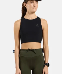 Best Odlo Women's Tank Crop X-Alp Trail Cargo Black