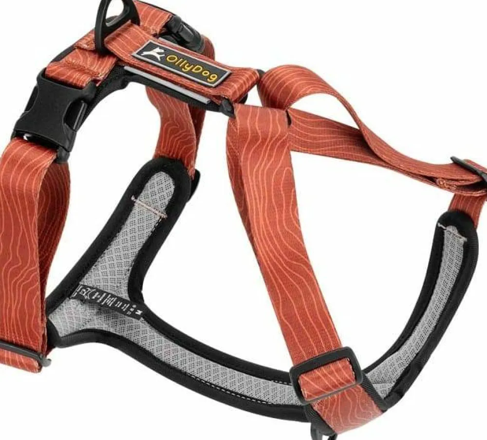 Hot OllyDog Alpine Reflective Comfort Harness Clay