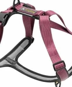 Clearance OllyDog Alpine Reflective Comfort Harness Rosewood