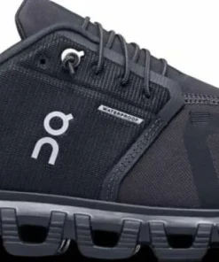 Online On Men's Cloud 6 Waterproof Black/Black