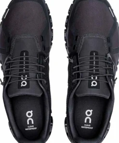 Online On Men's Cloud 6 Waterproof Black/Black